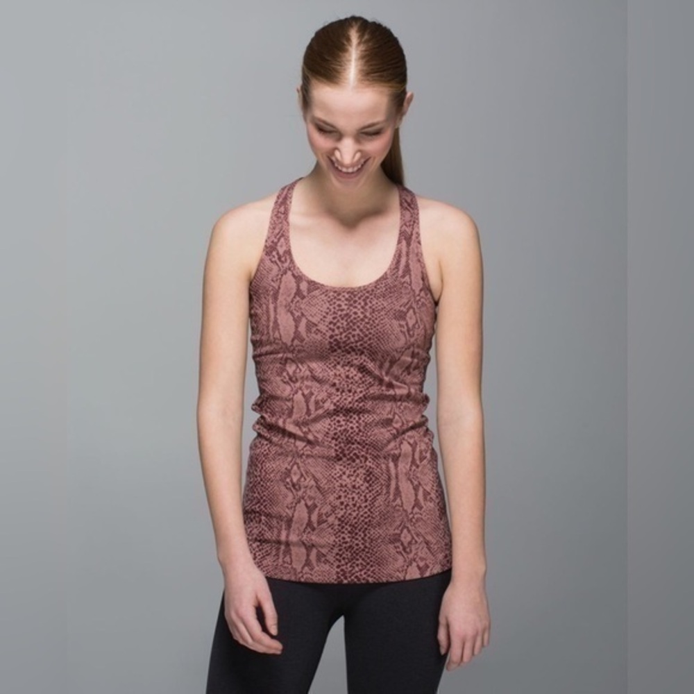 Lululemon VINTAGE Cool Racerback
Desert Snake Bark Berry Multi small size 4